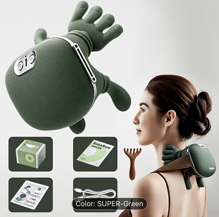 Siaasoo Electric Massager – Pain Relief for Neck & Shoulders